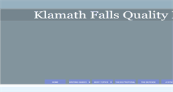 Desktop Screenshot of klamathfallsqualityinn.com